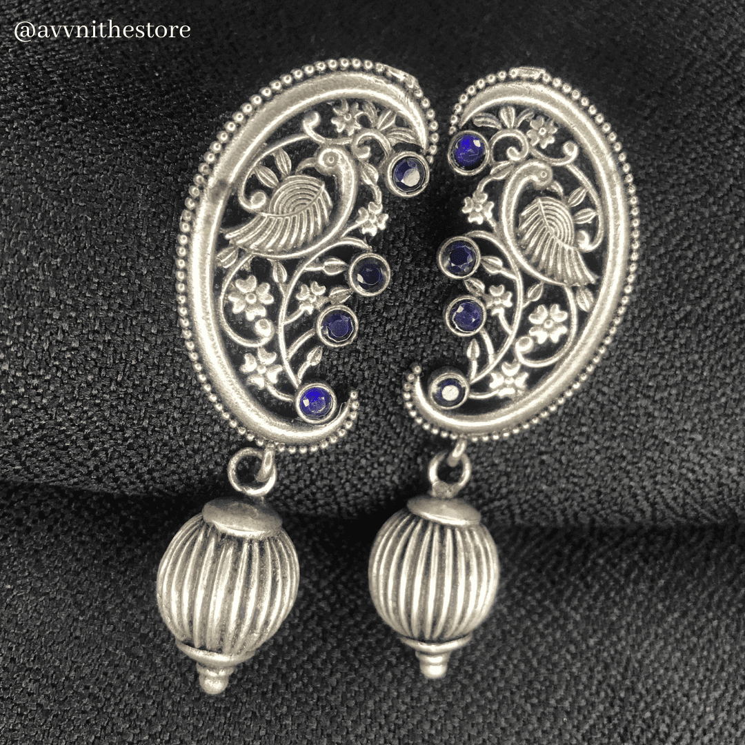 Buy Large Silver Earrings, Ethnic Earrings, Silver Bib Earrings, Sterling  Silver, Tribal, Summer, Bohemian Drop Earrings, Boho Earrings UK Online in  India - Etsy