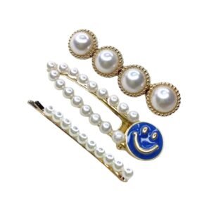 Set of 3 Embellished Hair Clips, hair pins combo, hair accessories