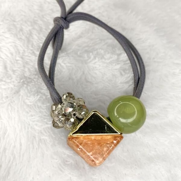 Hair tie with gem stones - Image 5