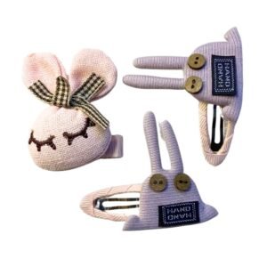 cartoon hair for girls hair pin set of 3