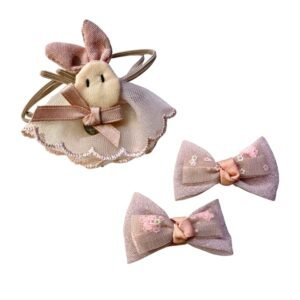 Girls Hair Tie & Pin Set