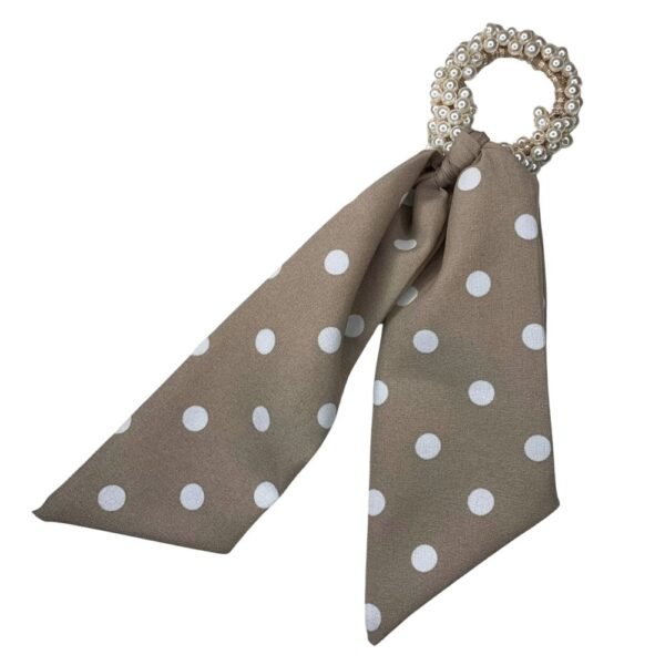 Pearl Hair Scarf Scrunchie