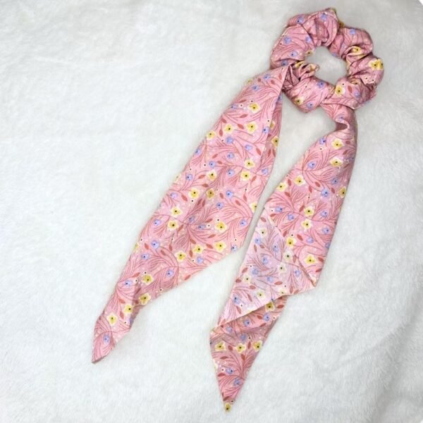 Floral big tail scrunchies - Image 4