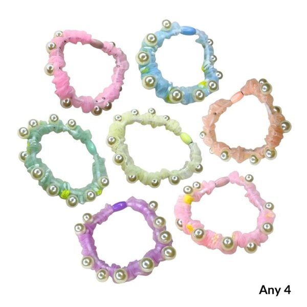 Mesh Hair Tie set of 4 - Image 2
