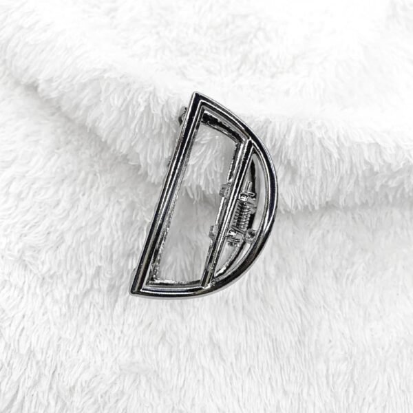 Half Moon Metal Hair Claw Clip - Image 2