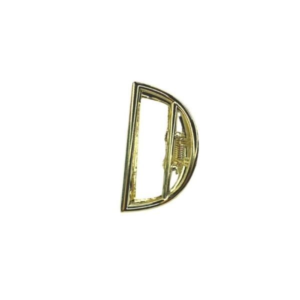 Half Moon Metal Hair Claw Clip