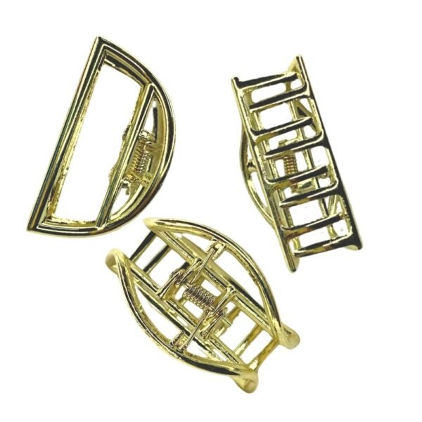 Half Moon Metal Hair Claw Clip - Image 3