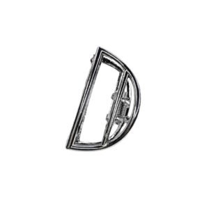 Half Moon Metal Hair Claw Clip