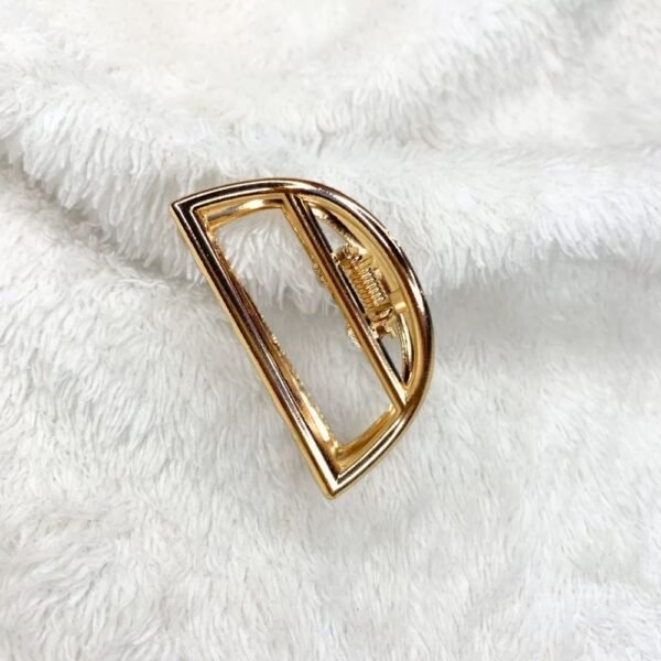 Half Moon Metal Hair Claw Clip - Image 2