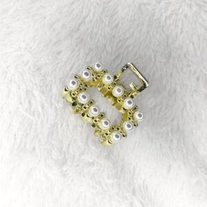 Pearl Small Metal Claw, hair claw, hair clip, metal hair clip