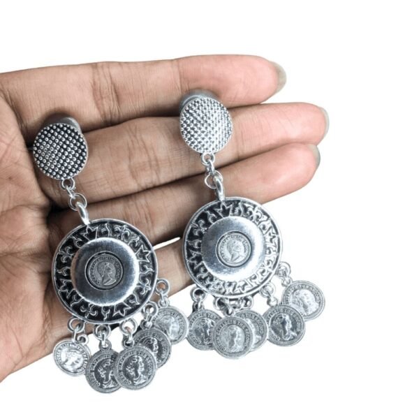 Oxidised Tribal Choker Set - Image 4