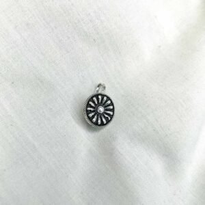 floral oxidised nose pin2, Oxidised Jewellery,Oxidised Jewellery VS German Silver Vs Silver Replica, Jewellery, Avvni The Store,